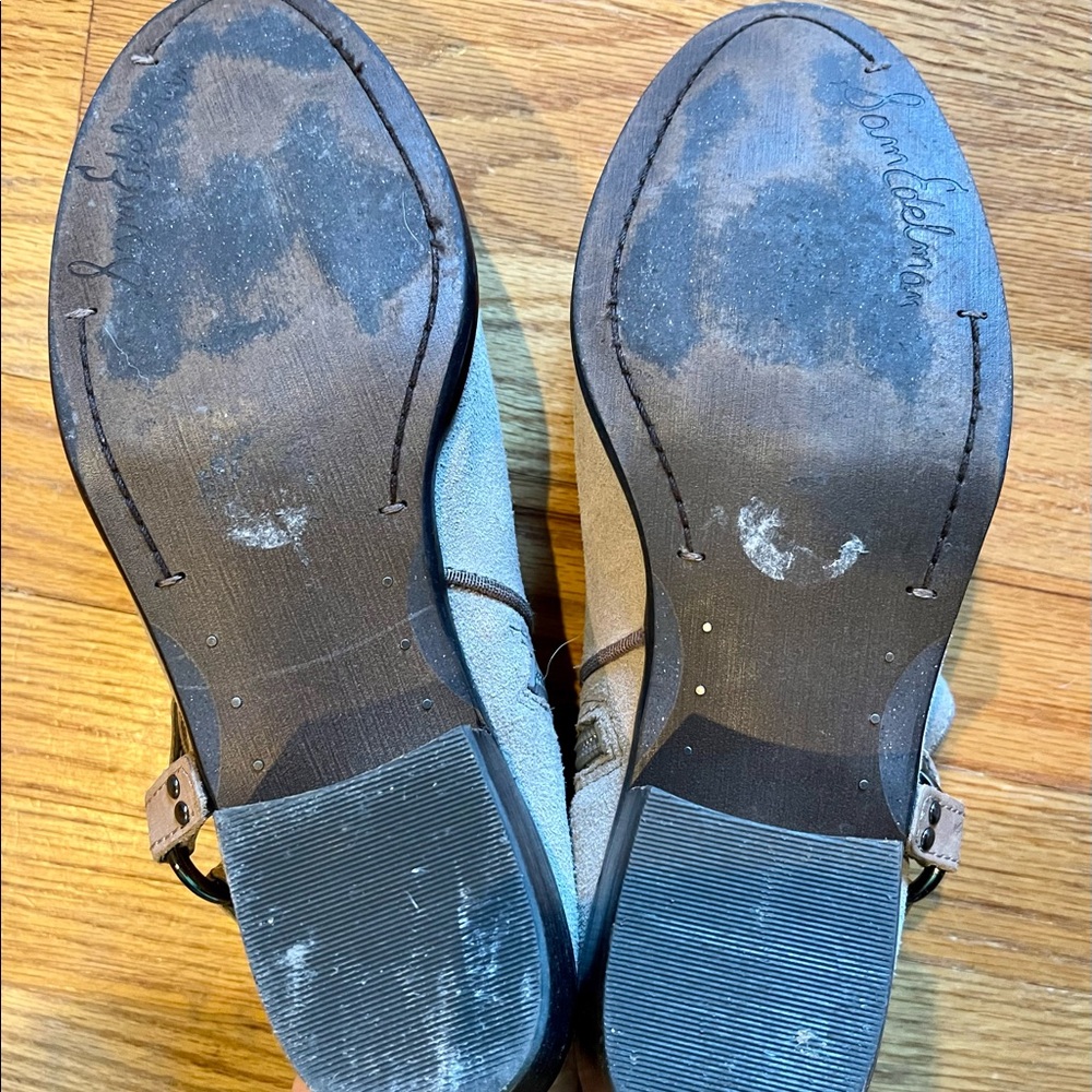 Sam Edelman Suede Western Ankle Booties - Picture 4 of 4
